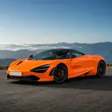 Mclaren Orange Vinyl Wrap 12