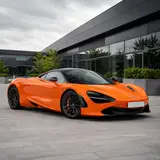 Mclaren Orange Vinyl Wrap 3