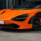 Mclaren Orange Vinyl Wrap 8