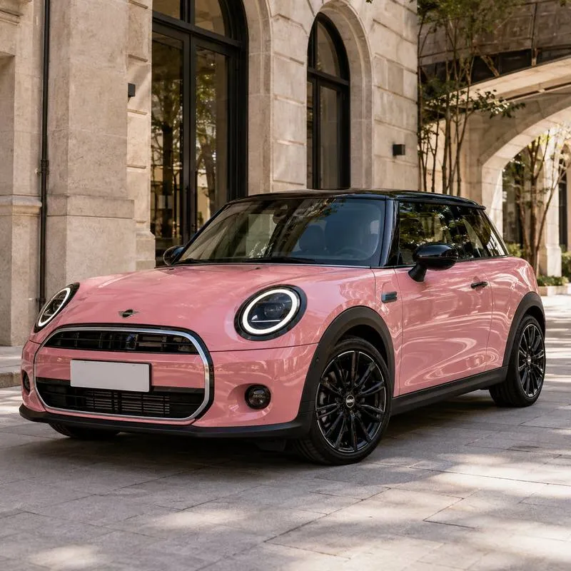 Rouge Powder Pink Vinyl Wrap — appearance reference
