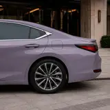Misty Grey Purple Vinyl Wrap 9