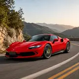Ferrari Red Vinyl Wrap 12