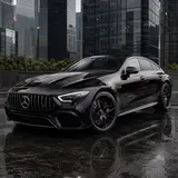 Tesla Ultra Glossy Black Vinyl Wrap 3
