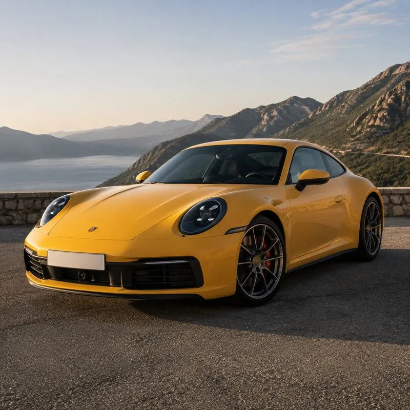 Crystal Modena Yellow Vinyl Wrap — appearance reference