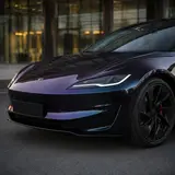 Liquid Metallic Silver Vinyl Wrap 8