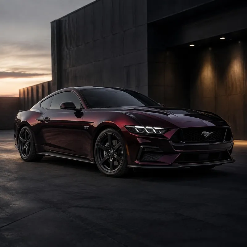 Streamer Black Charm Red Vinyl Wrap — appearance reference