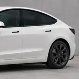 Metallic White Vinyl Wrap 9