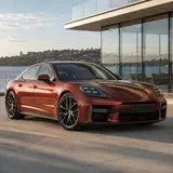 Porsche Azurite Red Vinyl Wrap 3