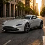 Silver Fox Gray - Aston Martin Vinyl Wrap 11