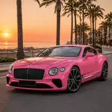 Passionate Pink Paint Finish - Bentley Vinyl Wrap 11