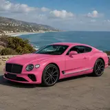 Passionate Pink Paint Finish - Bentley Vinyl Wrap 12