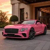 Passionate Pink Paint Finish - Bentley vehicle appearance reference