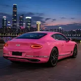 Passionate Pink Paint Finish - Bentley Vinyl Wrap 6