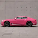 Passionate Pink Paint Finish - Bentley Vinyl Wrap 5