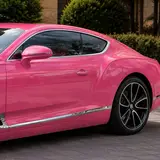Passionate Pink Paint Finish - Bentley Vinyl Wrap 9