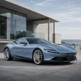 Metal Mist Blue - Ferrari Vinyl Wrap 12