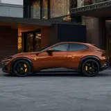 Flame Copper Brown Vinyl Wrap 5