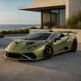 Metal STO track gold-green - Lamborghini Color PPF 12