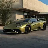 Metal STO track gold-green - Lamborghini vehicle appearance reference