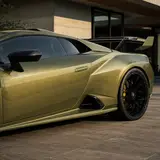 Metal STO track gold-green - Lamborghini Color PPF 9