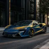 Luminous Blue Gold Color PPF 3