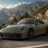 Olive Green - Porsche Vinyl Wrap 11