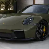 Olive Green - Porsche Vinyl Wrap 8