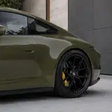 Olive Green - Porsche Vinyl Wrap 9