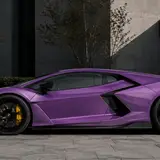 Explosion Purple - Lamborghini Vinyl Wrap 5