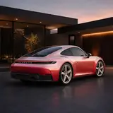 Diamond White Shift Red Vinyl Wrap 6