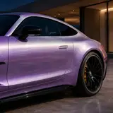 Diamond White Shift Purple Color PPF 9