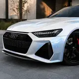 Diamond White Shift Blue Vinyl Wrap 8