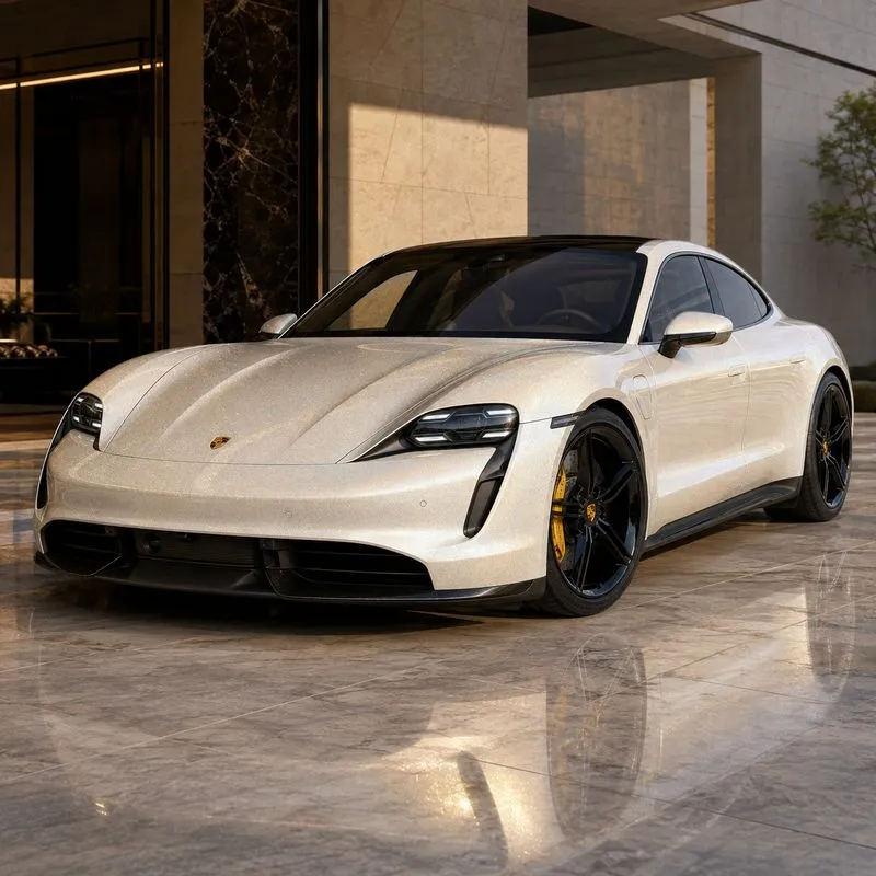 Diamond White Shift Gold Color PPF — appearance reference