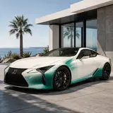 Diamond White Shift Pine Green Vinyl Wrap 12