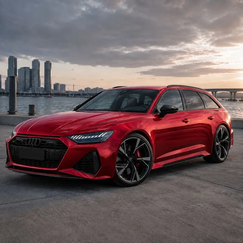 Transparent Diamond Red Vinyl Wrap — appearance reference