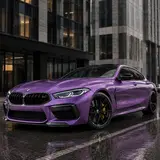 Transparent Diamond Purple Color PPF 3