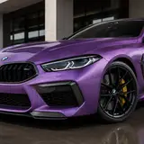 Transparent Diamond Purple Color PPF 8