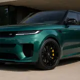 Transparent Diamond Pine Green Vinyl Wrap 8