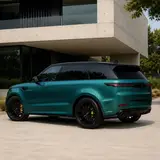 Transparent Diamond Pine Green Vinyl Wrap 9