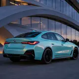 Laser Tiffany Blue Vinyl Wrap 6