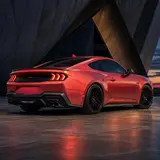 Chameleon-Gold White Red Vinyl Wrap 6