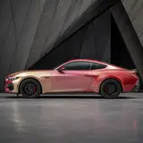Chameleon-Gold White Red Vinyl Wrap 5