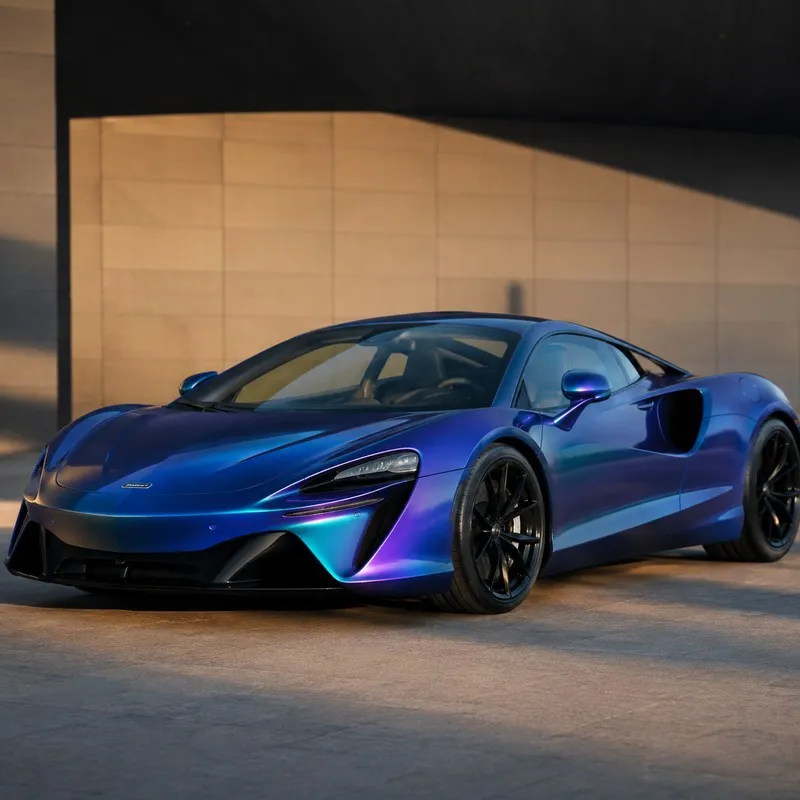 Chameleon-Green Blue Purple Vinyl Wrap — appearance reference