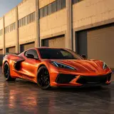 Chameleon-Gold Orange Red Vinyl Wrap 11