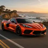 Chameleon-Gold Orange Red Vinyl Wrap 12