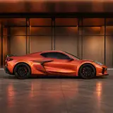 Chameleon-Gold Orange Red Vinyl Wrap 5