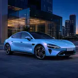 Dreamy Prismatic Sky`Blue Vinyl Wrap 3