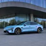Dreamy Prismatic Sky`Blue Vinyl Wrap 5