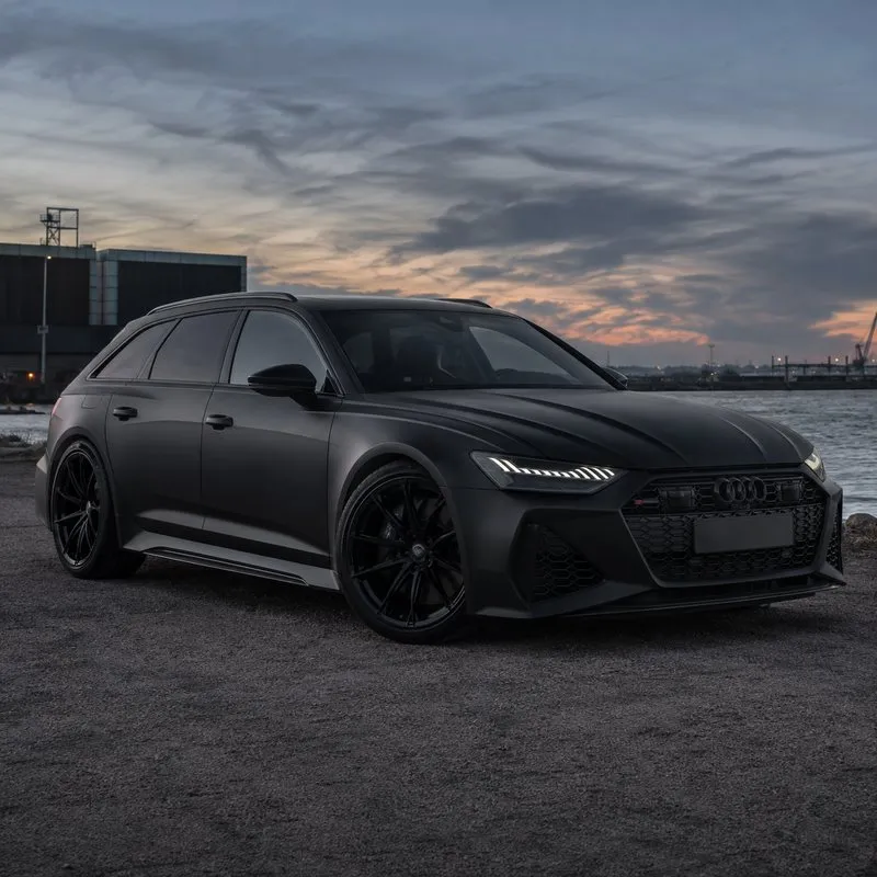Black Matte Vinyl Wrap — appearance reference
