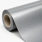 Satin Metallic Silver film roll reference